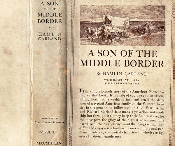 A Son of the Middle Border dustjacket