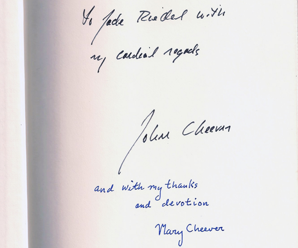 Inscriptions by author and wife