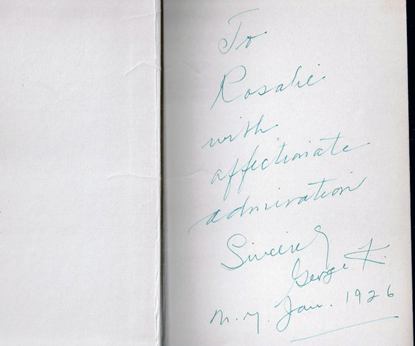 Author inscription