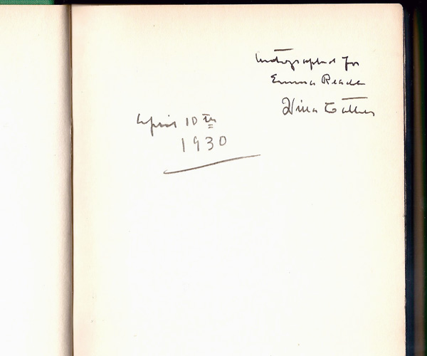 Author inscription