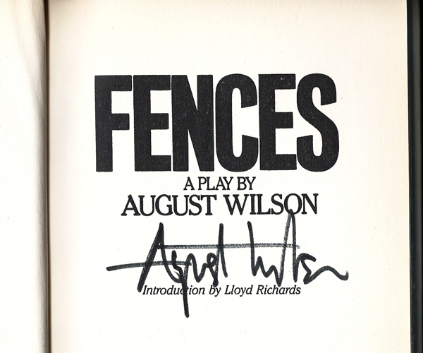 Title page with author signature