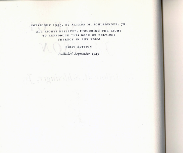 Copyright page