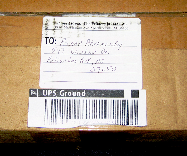 Delivery box (from Monroeville, Alabama)